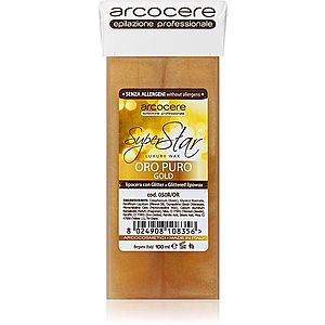Arcocere Professional Wax Oro Puro Gold epilační vosk se třpytkami náhradní náplň 100 ml obraz