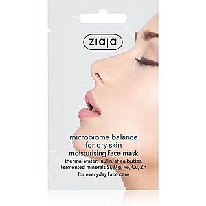 Ziaja Microbiome Balance krémová hydratační maska 7 ml obraz