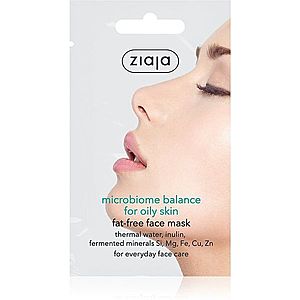 Ziaja Microbiome Balance pleťová maska na regulaci kožního mazu 7 ml obraz