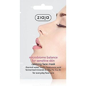 Ziaja Microbiome Balance zklidňující pleťová maska 7 ml obraz