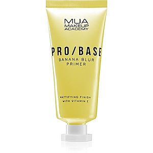MUA Makeup Academy PRO/BASE Banana Blur hydratační podkladová báze pod make-up 30 ml obraz
