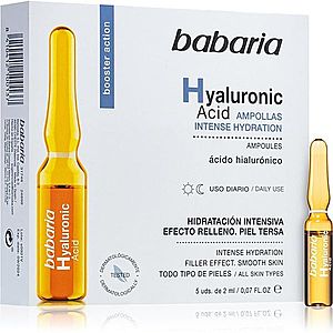 Babaria Hyaluronic Acid ampule s kyselinou hyaluronovou 5 x 2 ml obraz