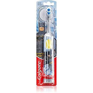 Colgate Kids Batman bateriový dětský zubní kartáček extra soft Silver obraz