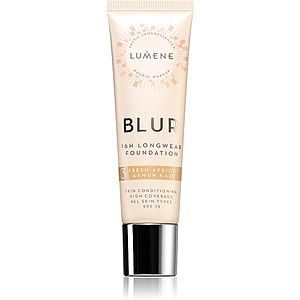 Lumene Blur 16h Longwear dlouhotrvající make-up SPF 15 odstín 3 Fresh Apricot 30 ml obraz