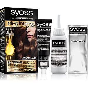 Syoss Oleo Intense permanentní barva na vlasy s olejem odstín 4-18 Mokka Brown 1 ks obraz
