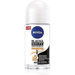 Nivea Invisible Black & White Ultimate Impact kuličkový antiperspirant pro ženy 50 ml obraz
