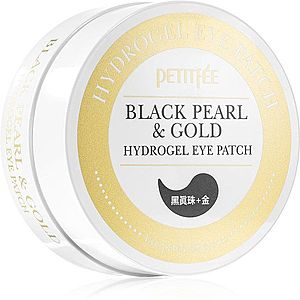 Petitfée Black Pearl & Gold hydrogelová maska na oční okolí 60 ks obraz