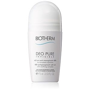 Biotherm Deo Pure Invisible antiperspirant roll-on 48h 75 ml obraz