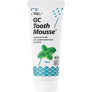 GC Tooth Mousse remineralizační ochranný krém pro citlivé zuby bez fluoridu příchuť Mint 35 ml obraz