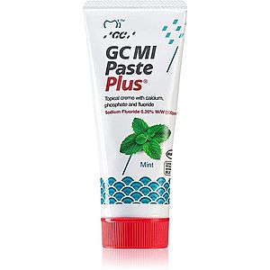 GC MI Paste Plus remineralizační ochranný krém pro citlivé zuby s fluoridem příchuť Mint 35 ml obraz