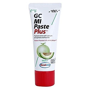 GC MI Paste Plus remineralizační ochranný krém pro citlivé zuby s fluoridem příchuť Melon 35 ml obraz