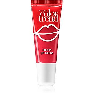 Avon ColorTrend Fruity Lips lesk na rty s příchutí odstín Strawberry 10 ml obraz