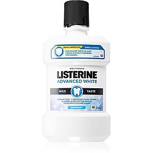 Listerine Advanced White Mild Taste ústní voda s bělicím účinkem 1000 ml obraz