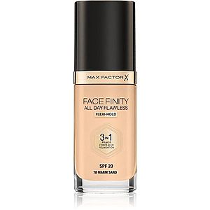 Max Factor Facefinity All Day Flawless dlouhotrvající make-up SPF 20 odstín 70 Warm Sand 30 ml obraz