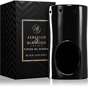 Ashleigh & Burwood London Black and Gold keramická aromalampa obraz