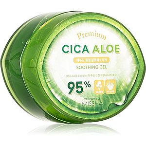 Missha Premium Cica Aloe hydratační a zklidňující gel s aloe vera 300 ml obraz