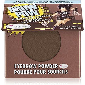 theBalm Browpow® pudr na obočí v praktickém magnetickém pouzdře odstín Dark Brown 1, 2 g obraz