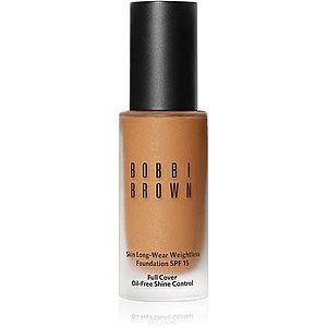 Bobbi Brown Skin Long-Wear Weightless Foundation dlouhotrvající make-up SPF 15 odstín Warm Natural (W-056) 30 ml obraz