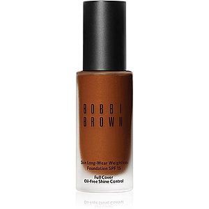 Bobbi Brown Skin Long-Wear Weightless Foundation dlouhotrvající make-up SPF 15 odstín Cool Almond (C-086) 30 ml obraz