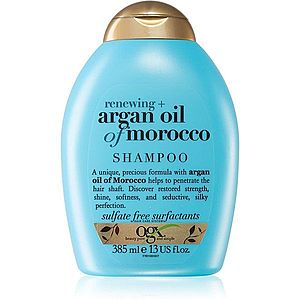 OGX Argan Oil Of Morocco obnovující šampon pro lesk a hebkost vlasů 385 ml obraz