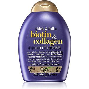 OGX Biotin & Collagen zhušťující kondicionér pro objem vlasů 385 ml obraz