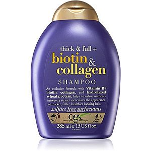 OGX Biotin & Collagen zhušťující šampon pro objem vlasů 385 ml obraz