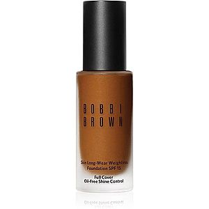 Bobbi Brown Skin Long-Wear Weightless Foundation dlouhotrvající make-up SPF 15 odstín Warm Almond (W-086) 30 ml obraz