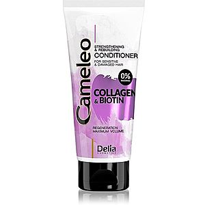Delia Cosmetics Cameleo Collagen & Biotin posilující kondicionér pro poškozené a křehké vlasy 200 ml obraz