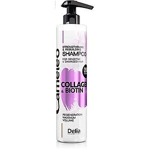 Delia Cosmetics Cameleo Collagen & Biotin posilující šampon pro poškozené a křehké vlasy 250 ml obraz