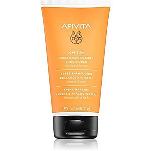 Apivita Holistic Hair Care Orange & Honey revitalizační kondicionér pro rozzáření mdlých vlasů 150 ml obraz