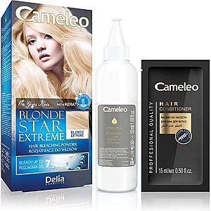 Delia Cosmetics Cameleo Blonde Star Extreme zesvětlující pudr s keratinem 25 g obraz