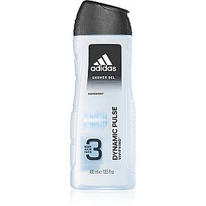 Adidas Dynamic Pulse sprchový gel na obličej, tělo a vlasy 3 v 1 400 ml obraz