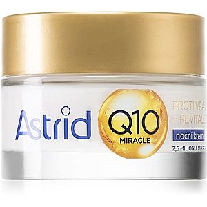 Astrid Q10 Miracle noční krém proti projevům stárnutí pleti s koenzymem Q10 50 ml obraz