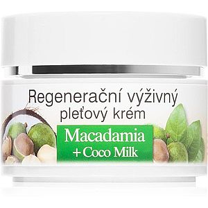 Bione Cosmetics Macadamia + Coco Milk regenerační pleťový krém pro výživu a hydrataci 51 ml obraz