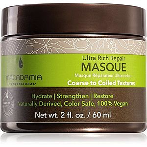 Macadamia Natural Oil Ultra Rich Repair hloubkově regenerační maska pro poškozené vlasy 60 ml obraz