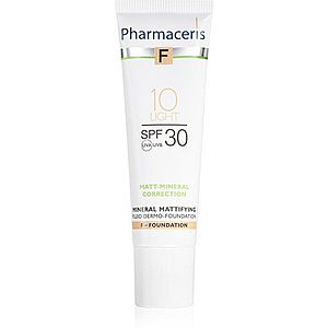 Pharmaceris F-Fluid Foundation matující fluidní make-up SPF 30 odstín 10 Light 30 ml obraz