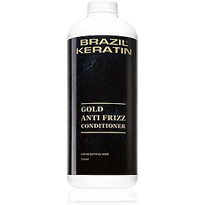 Brazil Keratin Gold Anti Frizz Conditioner regenerační kondicionér pro nepoddajné a krepatějící se vlasy 550 ml obraz