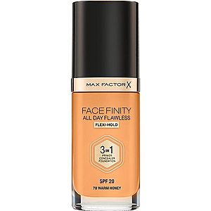 Max Factor Facefinity All Day Flawless dlouhotrvající make-up SPF 20 odstín 78 Warm Honey 30 ml obraz