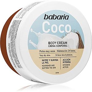 Babaria Coconut tělový krém pro velmi suchou pokožku 400 ml obraz