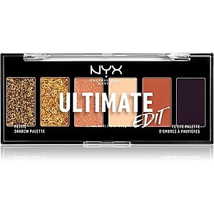 NYX Professional Makeup Ultimate Edit Petite Shadow paletka očních stínů odstín 06 Utopia 6x1.2 g obraz