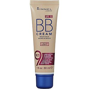 Rimmel BB Cream 9 in 1 BB krém SPF 15 odstín Light 30 ml obraz