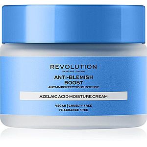 Revolution Skincare Boost Anti Blemish Azelaic Acid zklidňující a hydratační krém pro pleť s hyperpigmentací 50 ml obraz