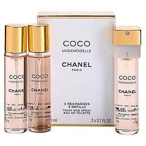 Chanel Coco Mademoiselle toaletní voda pro ženy 3x20 ml obraz
