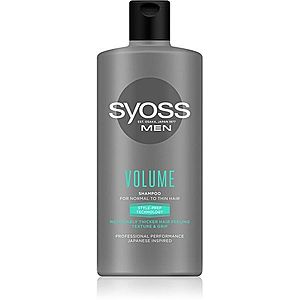 Syoss Men Volume šampon pro objem jemných vlasů pro muže 440 ml obraz