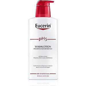 Eucerin pH5 mycí emulze pro suchou a citlivou pokožku 400 ml obraz