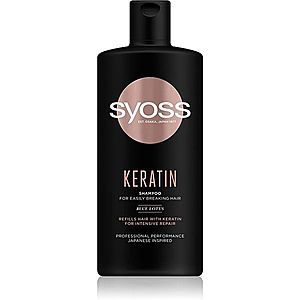 Syoss Keratin šampon s keratinem proti lámavosti vlasů 440 ml obraz