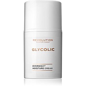 Revolution Skincare Glycolic Acid Glow rozjasňující a obnovující noční krém 50 ml obraz