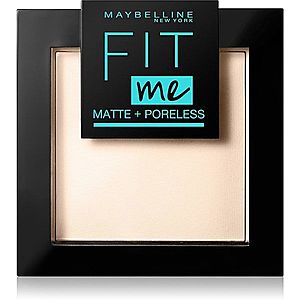 Maybelline Fit Me! Matte+Poreless matující pudr odstín 105 Natural Ivory 9 g obraz