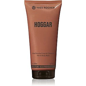 Yves Rocher Hoggar sprchový gel na tělo a vlasy pro muže 200 ml obraz