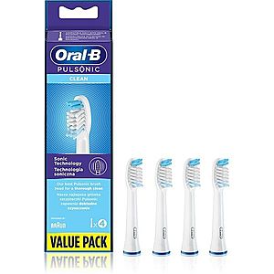 Oral B Pulsonic Clean náhradní hlavice pro zubní kartáček 4 ks obraz